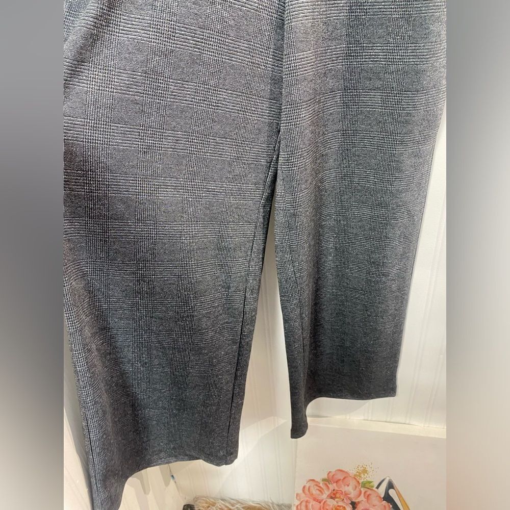 NWT Max Studio High Waist Pintuck Wide Leg Ponte Pant Sz‎ L - Picture 6 of 6